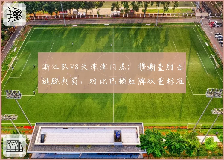 浙江队vs天津津门虎：穆谢奎肘击逃脱判罚，对比巴顿红牌双重标准如何影响保级形势