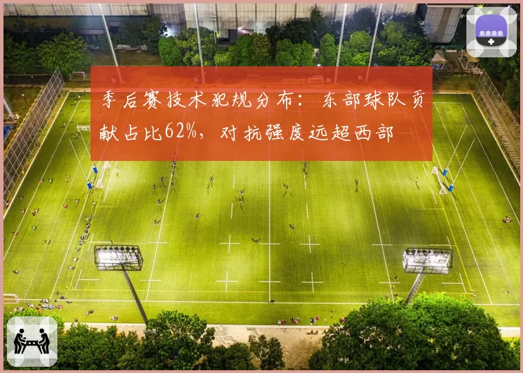 季后赛技术犯规分布:东部球队贡献占比62%,对抗强度远超西部